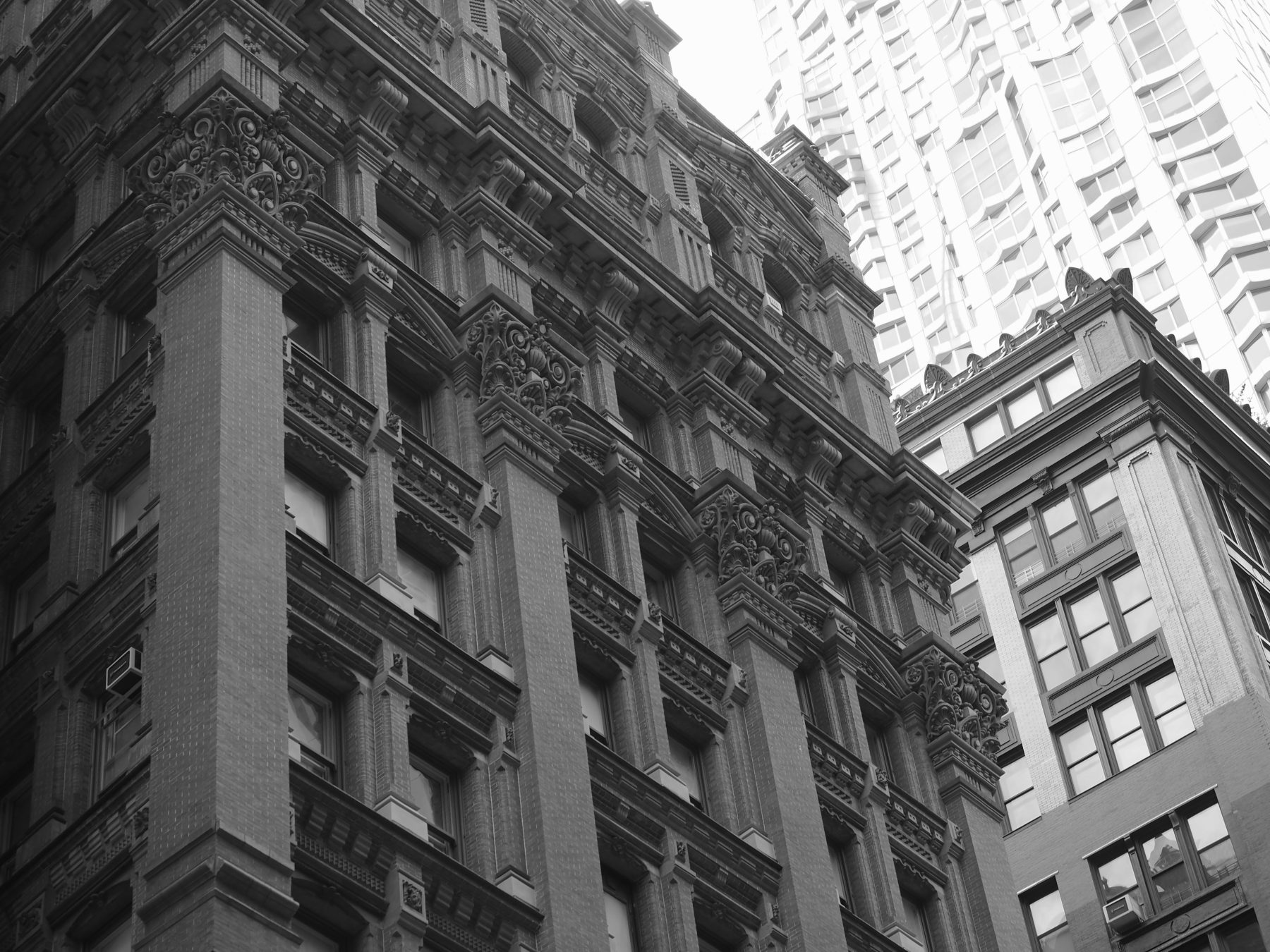 The down-town streets,
